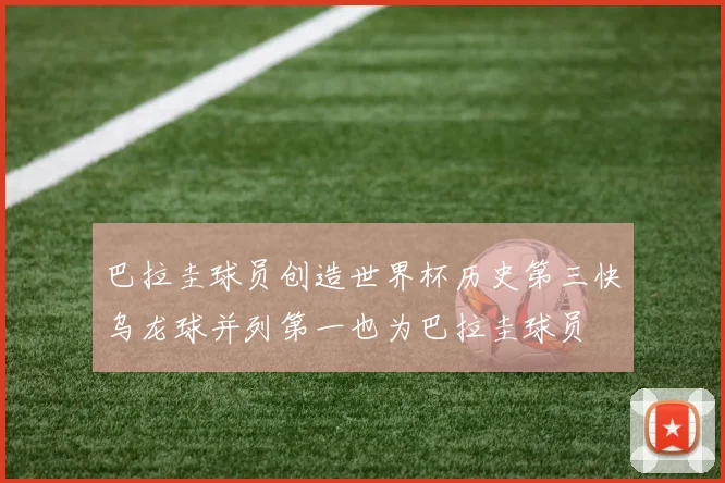 巴拉圭球员创造世界杯历史第三快乌龙球并列第一也为巴拉圭球员